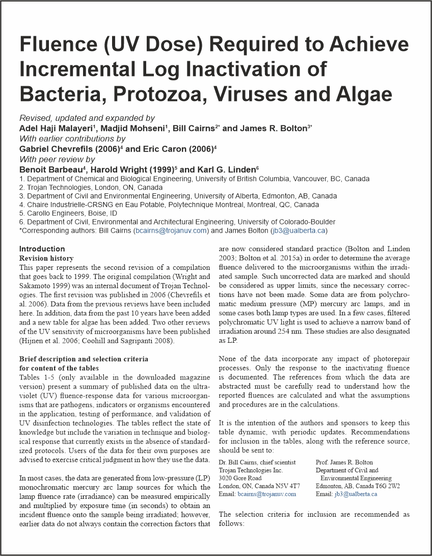 UV Surface Disinfection