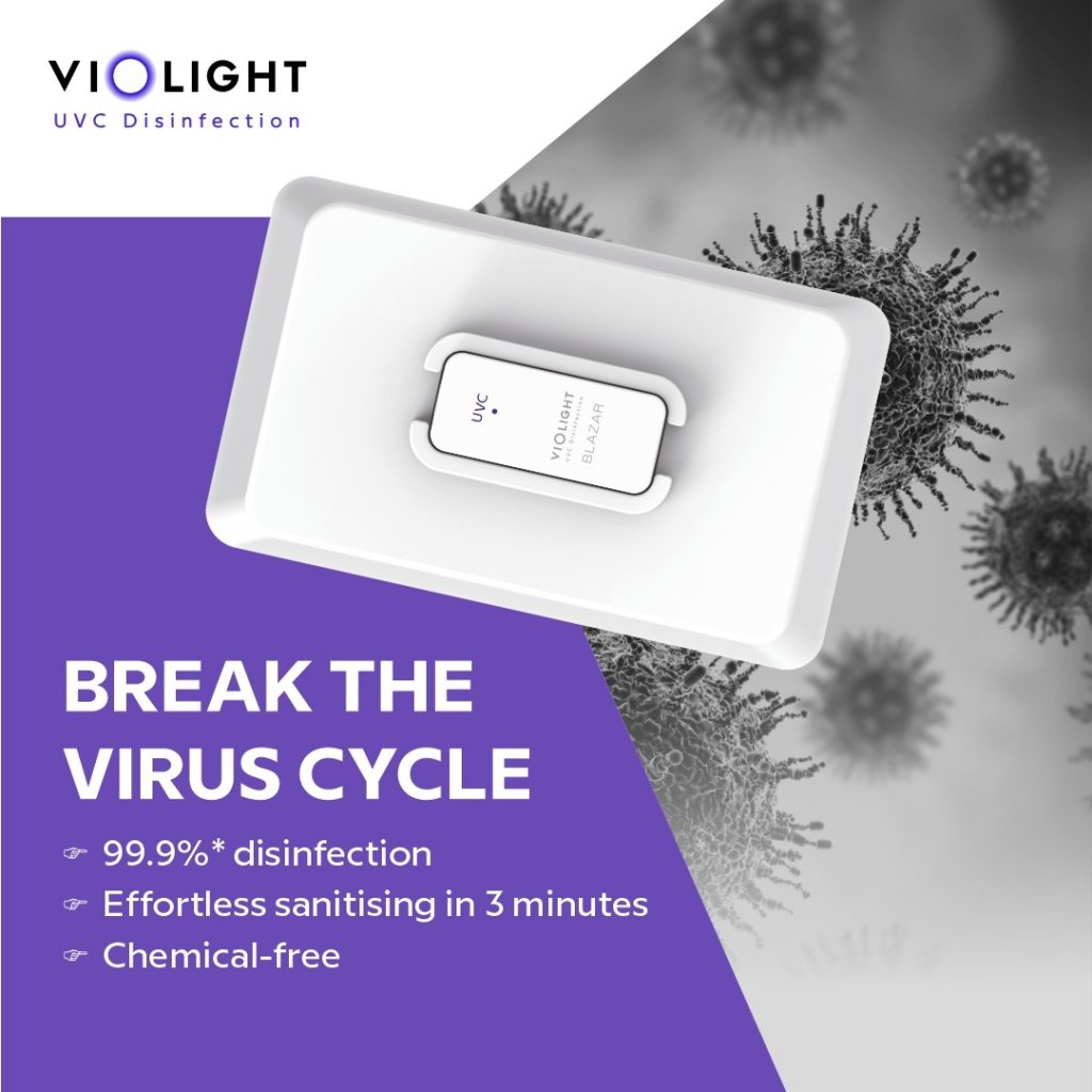 uvc light disinfection